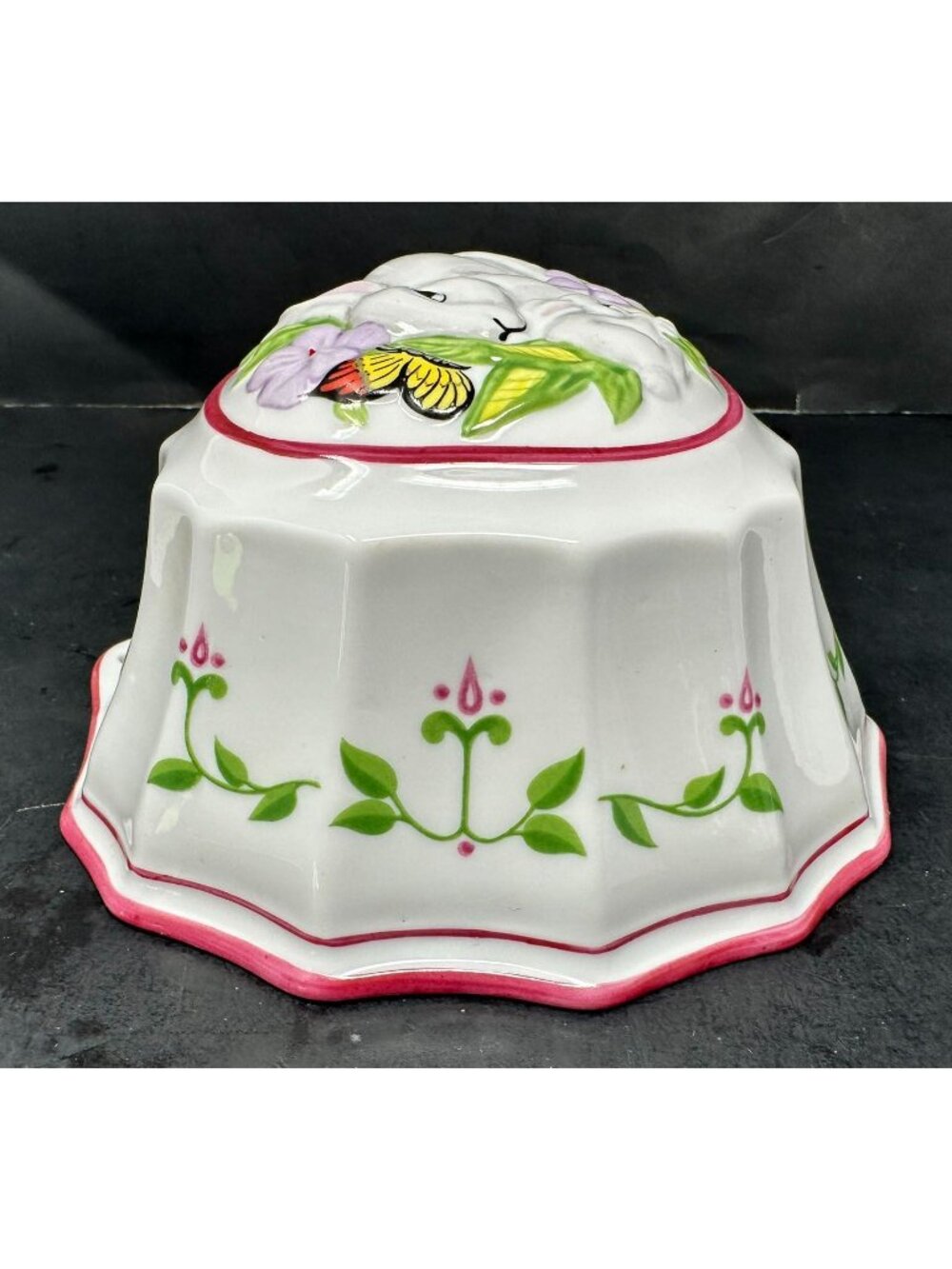 LE CORDON BLEU RABBITS Porcelain Mold Wall Decor Kitchenware Home Franklin Mint - Picture 5 of 7